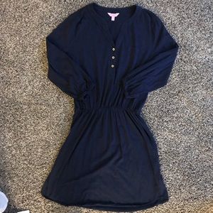 Navy blue Lilly pulitzer dress